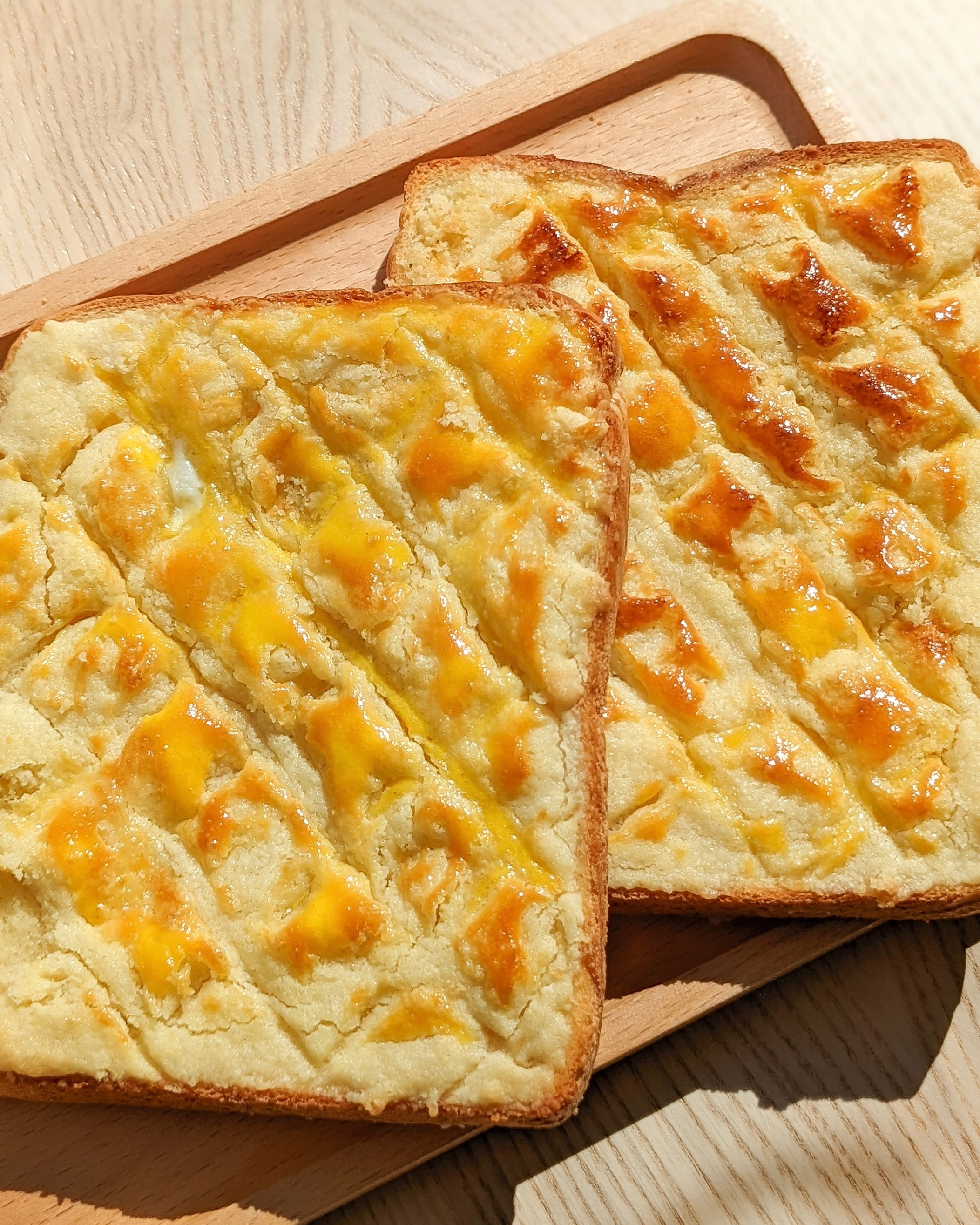 pineapple bun toast